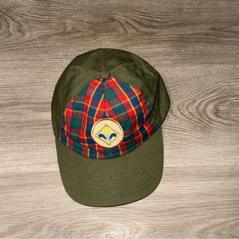 Boy Scouts Plaid Baseball Hat